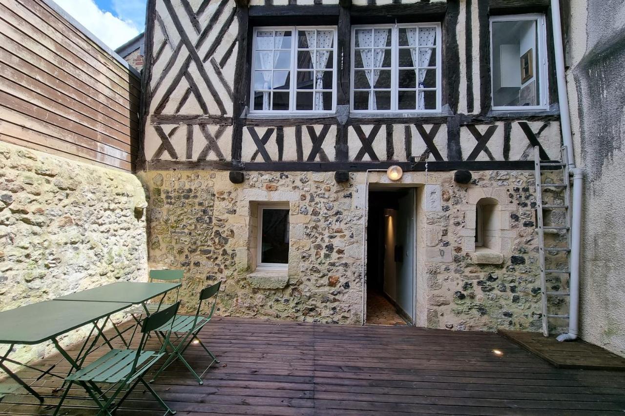 La Terrasse Notre Dame - Character House - 4P - Center Honfleur Villa Екстериор снимка